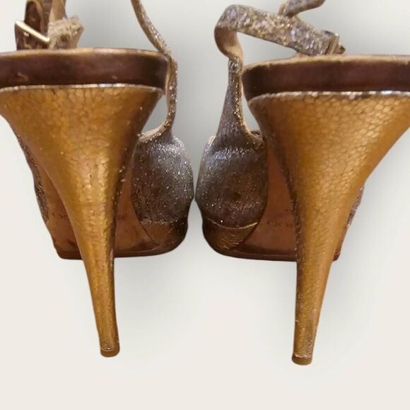 Jimmy Choo Sparkly Heels SZ 9 - Picture 5 of 7